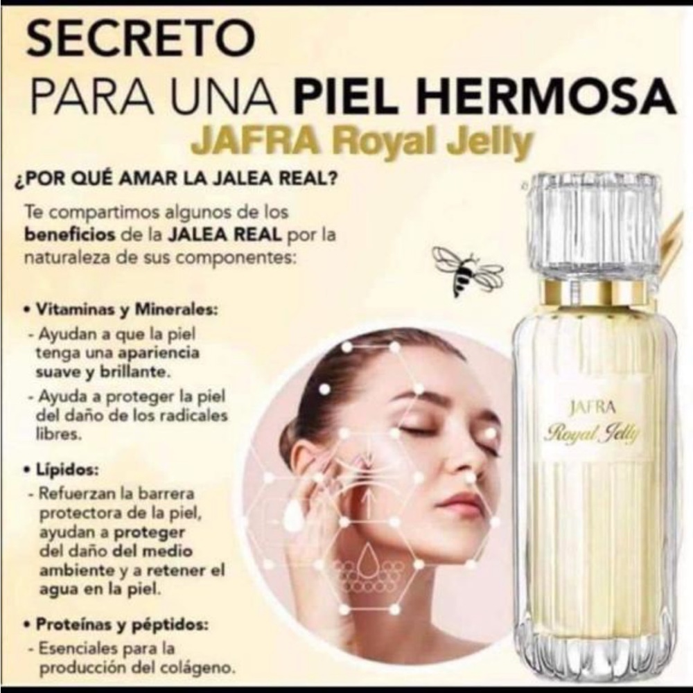 JAFRA jalea real,recommended expression lines,Milk balm advanced, 100 ml 3.3 Fl